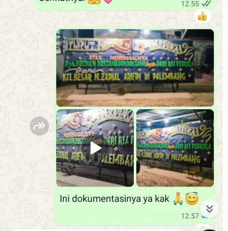 Pengiriman Papan Bunga Duka Jelupang