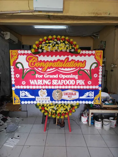 Papan Bunga Ucapan Selamat Jelupang